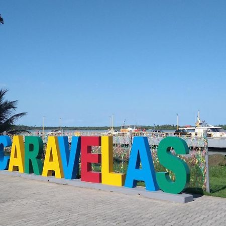 O Paraiso E Aqui Abrolhos - Suite Privativa, Cama De Casal, Ar Condicionado E Tv - Cafe Da Manha De Frente Para O Mar Caravelas Kültér fotó