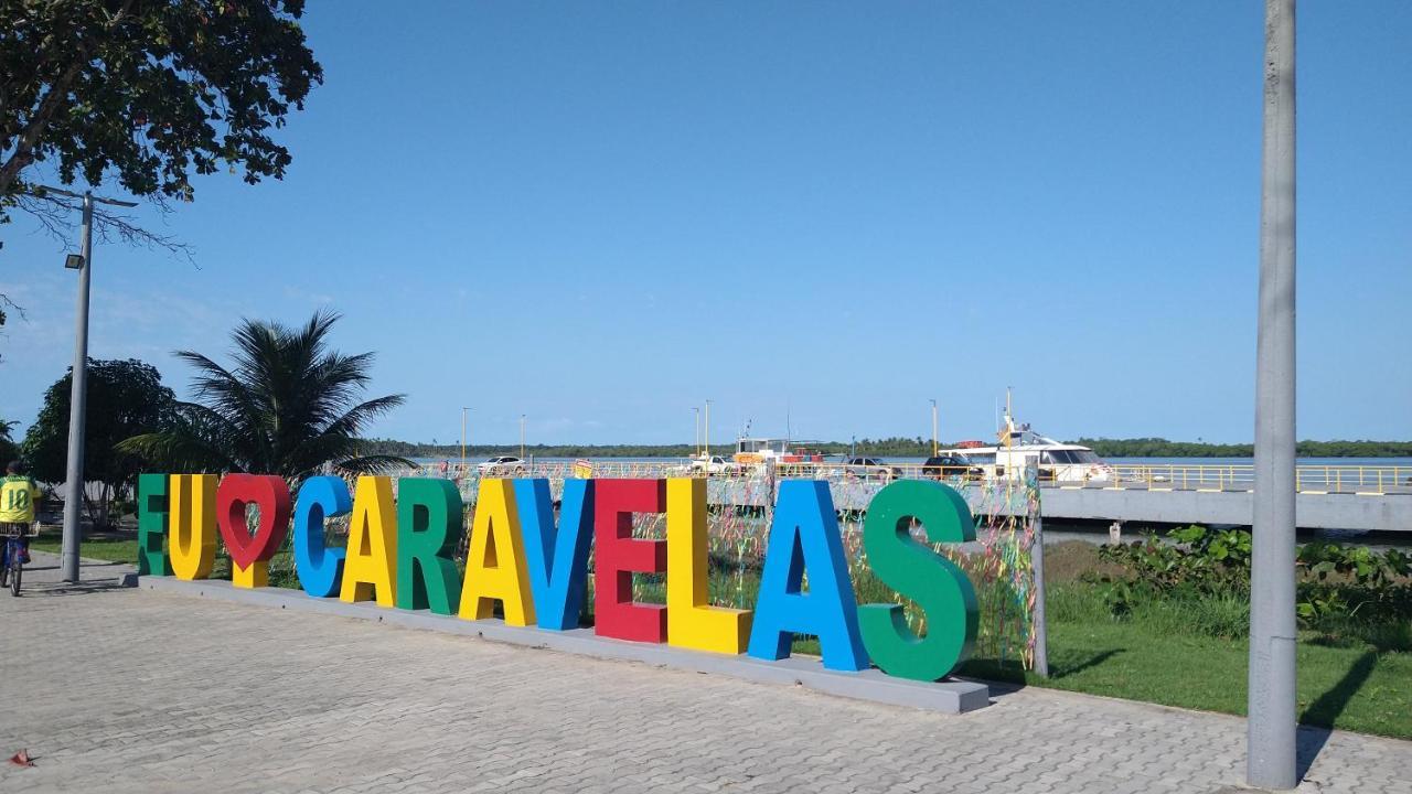 O Paraiso E Aqui Abrolhos - Suite Privativa, Cama De Casal, Ar Condicionado E Tv - Cafe Da Manha De Frente Para O Mar Caravelas Kültér fotó
